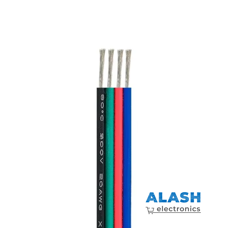 22AWG провода 4pin, 0.33 мм² (1 м)