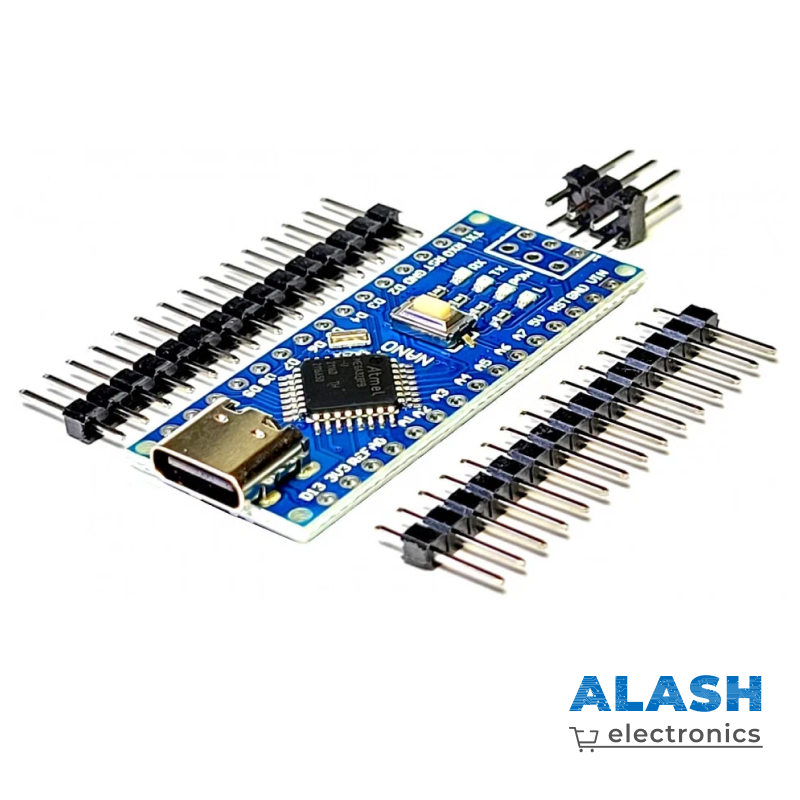 Arduino Nano V3.0 Type-C CH340 без пайки