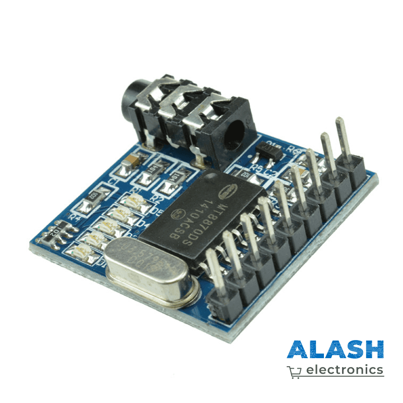 DTMF аудио декодер (MT8870)