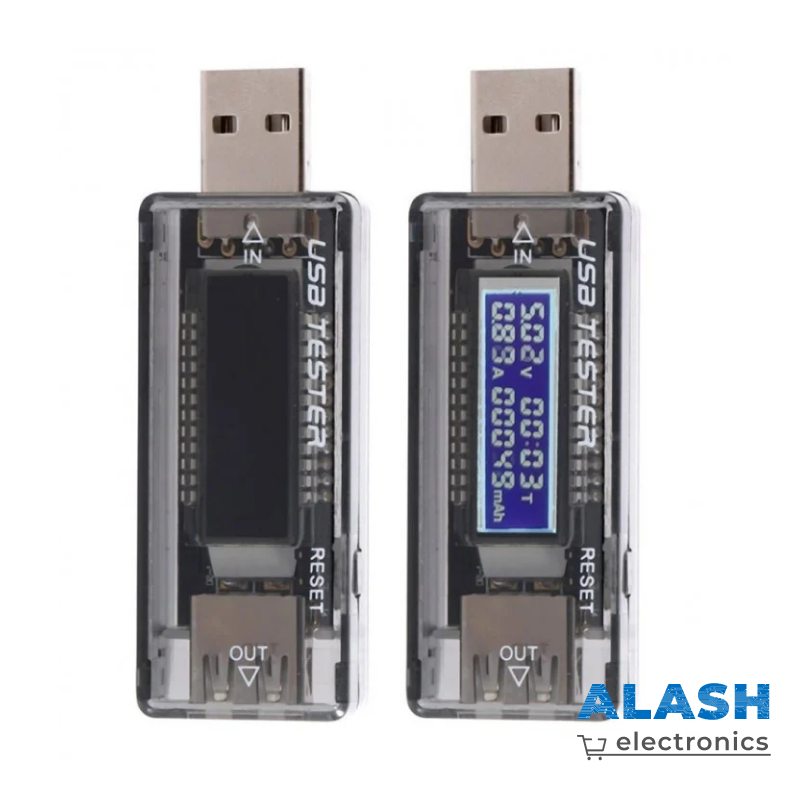 USB-Мультиметр KWS-V21, A/V/mAh