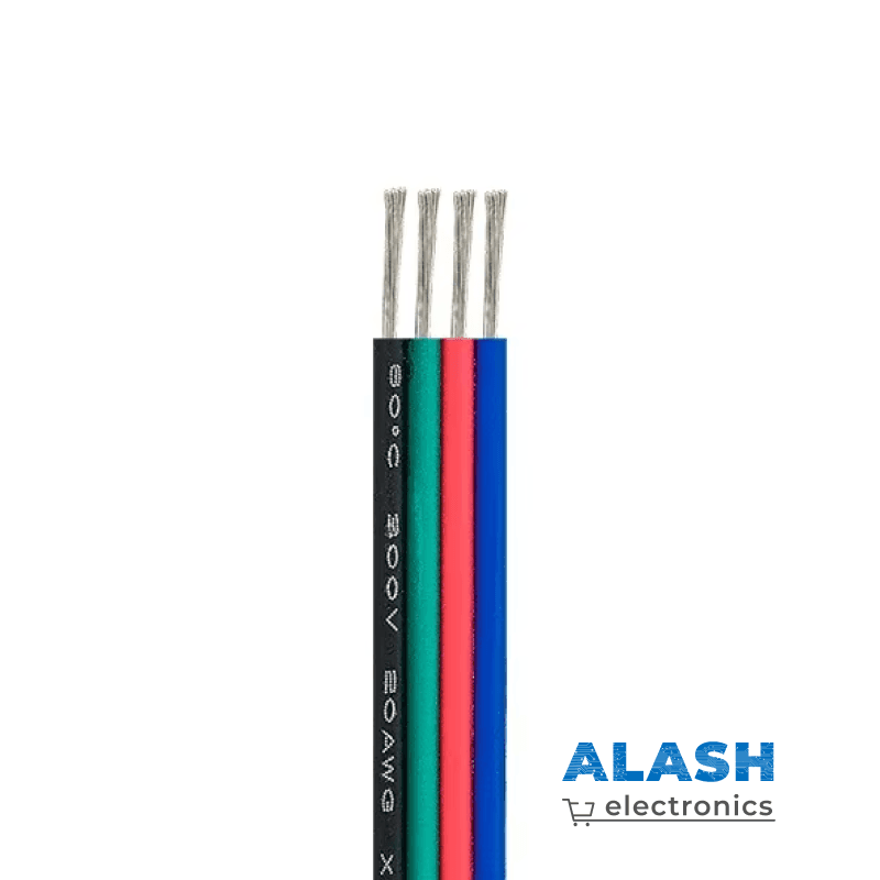 22AWG провода 4pin, 0.33 мм² (1 м)