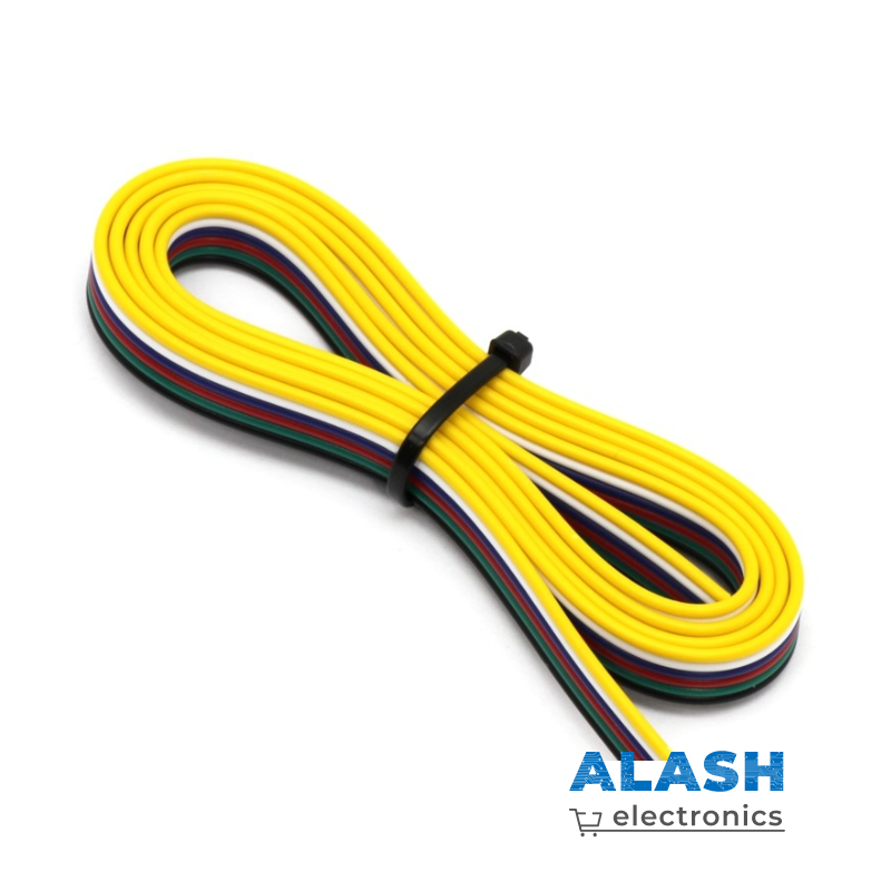 22AWG провода 6pin, 0.33 мм² (1 м)