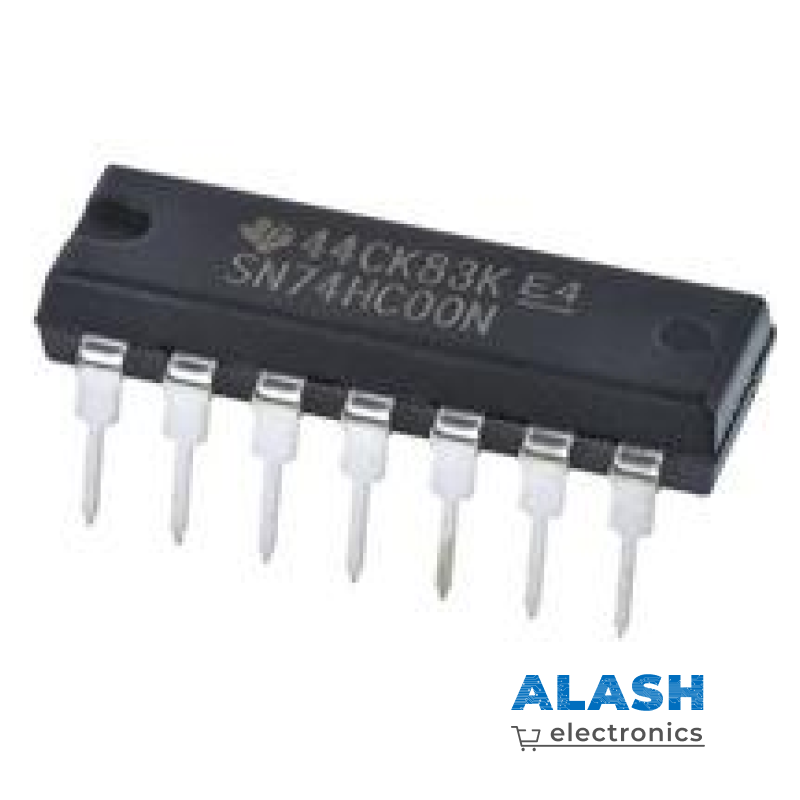 Микросхема логики 4*NAND (74HC00N)