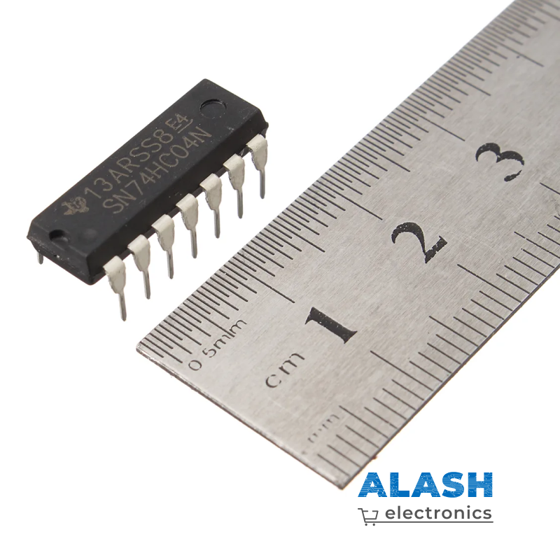 Микросхема логики (6*INV) 74HC04D