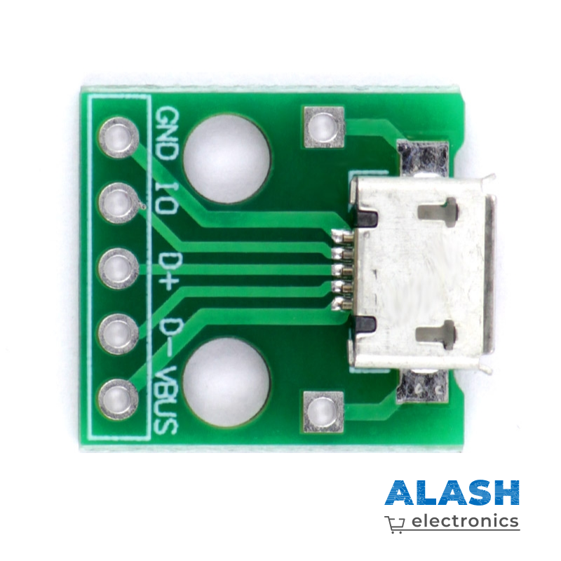 Разъем micro USB на плат