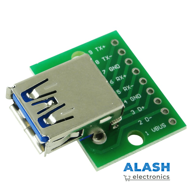 Разъем USB-А 3.0 на плате