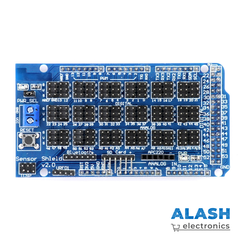 Сенсорный шилд для Arduino Mega
