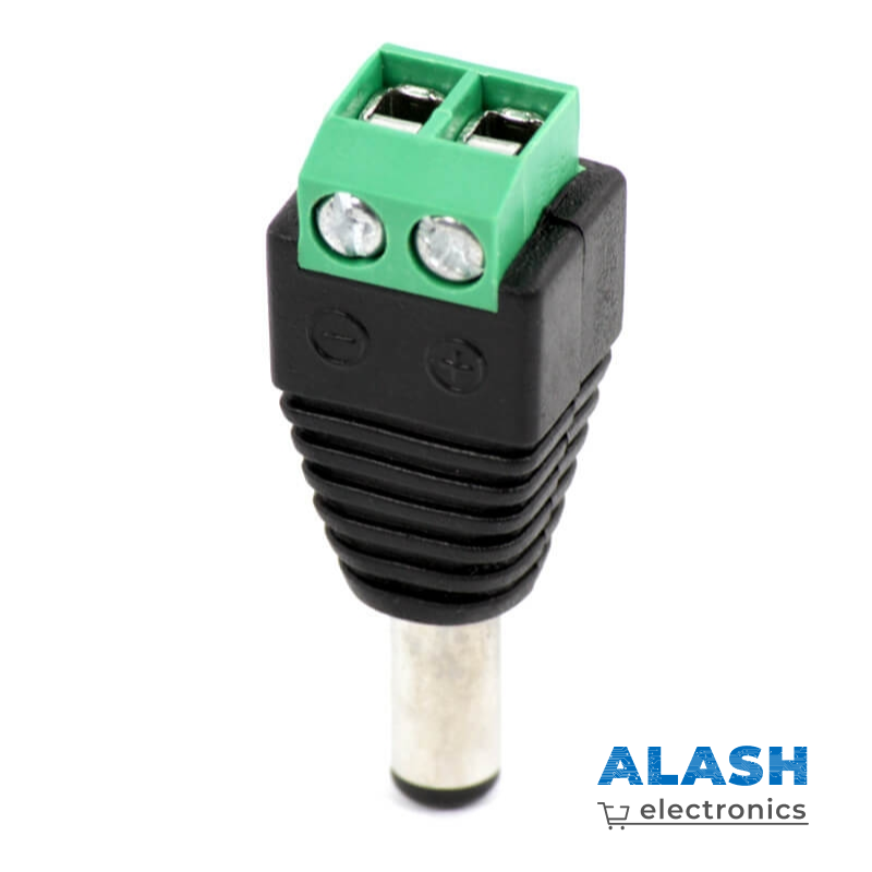 Штепсель питания 5.5 x 2.1 мм штекер