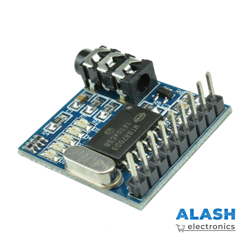 DTMF аудио декодер (MT8870)