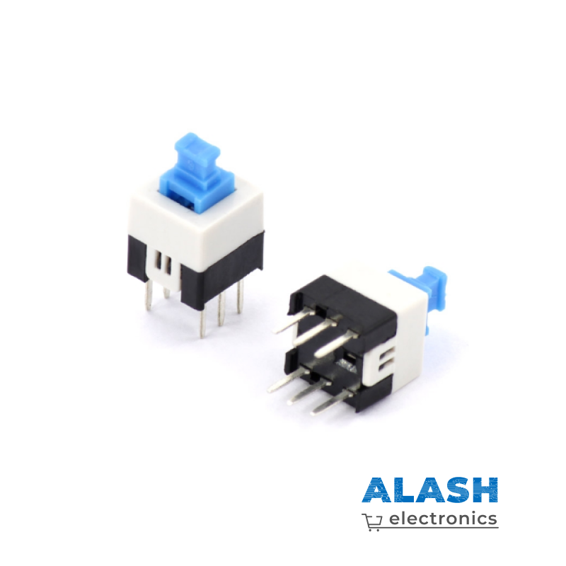 Кнопка с фиксацией (7×7 мм)