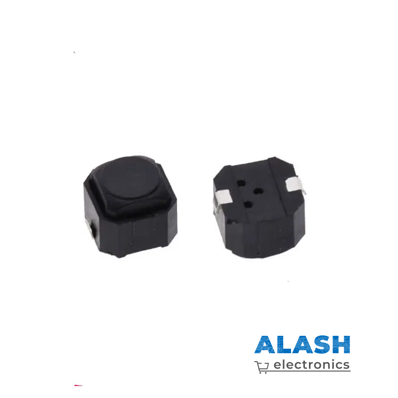 Квадратная бесшумная кнопка