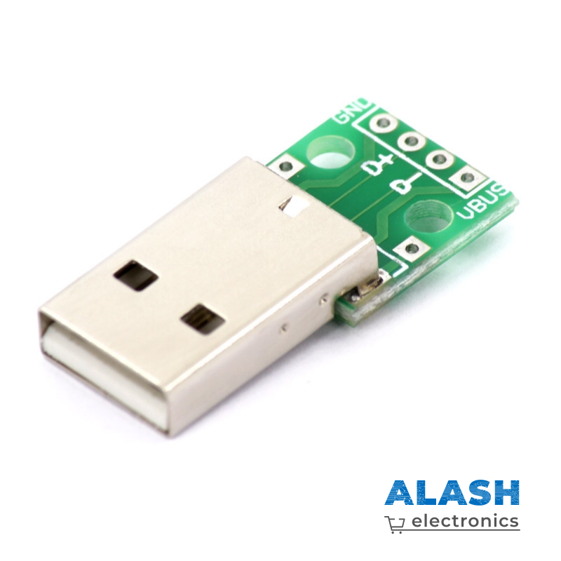 Разъем USB-А на плате