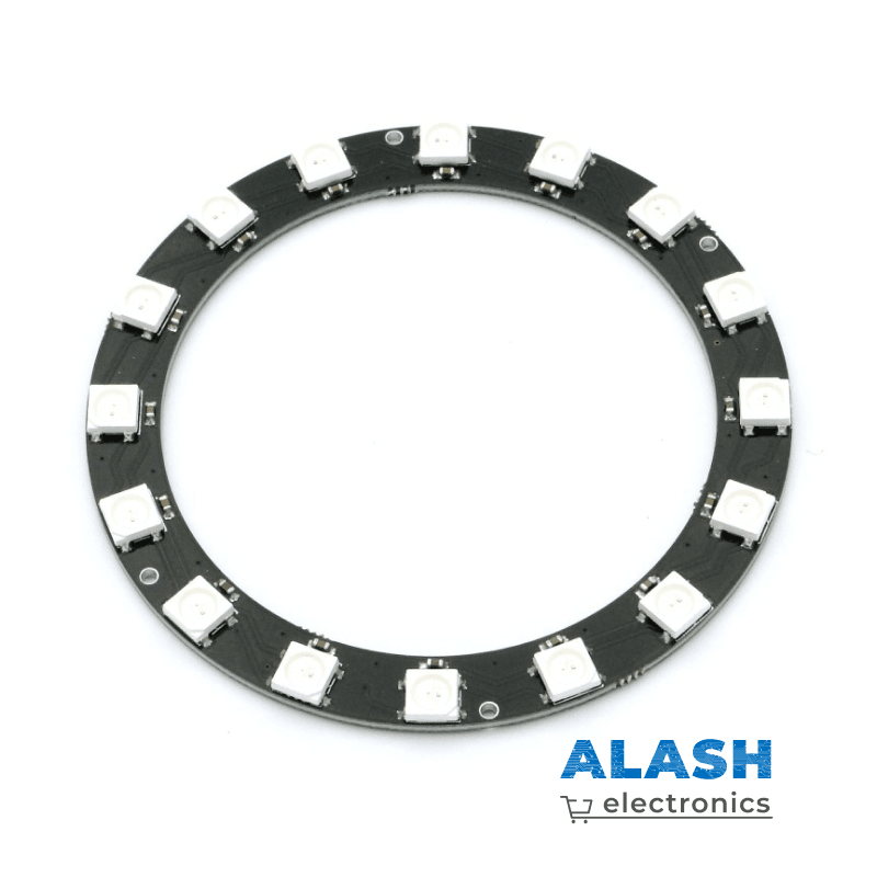 16-битное светодиодное кольцо 12 RGB WS2812 с 5050 LED