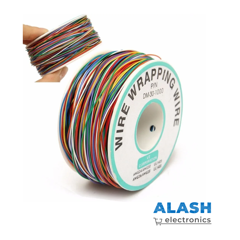 Катушка монтажного провода (250 метров, диаметр 0.25 мм) для пайки