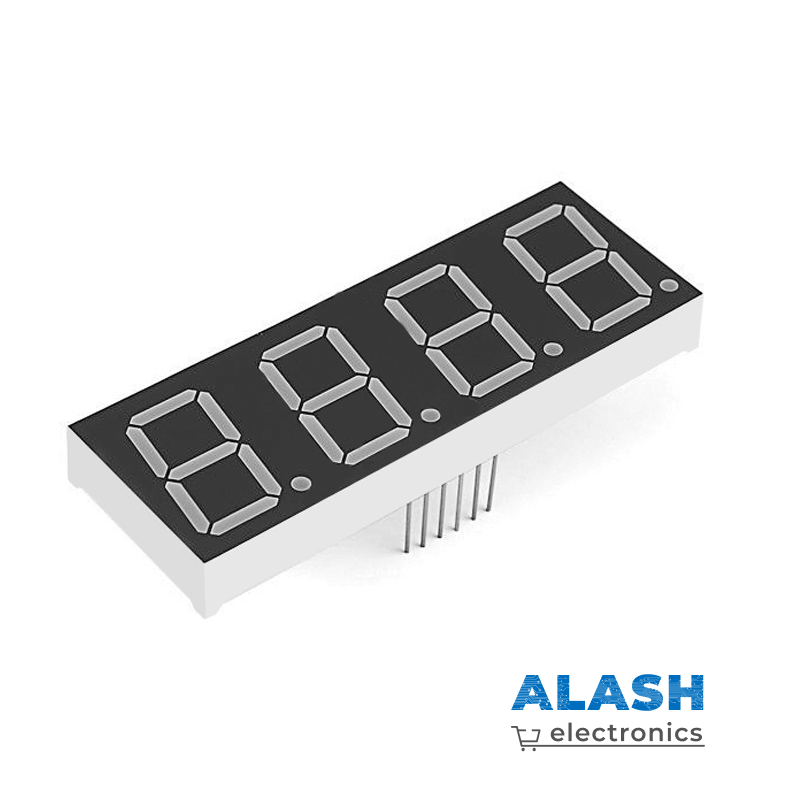 7-сегментный LED индикатор (0.36″, Красный, Общий анод) 3641BS