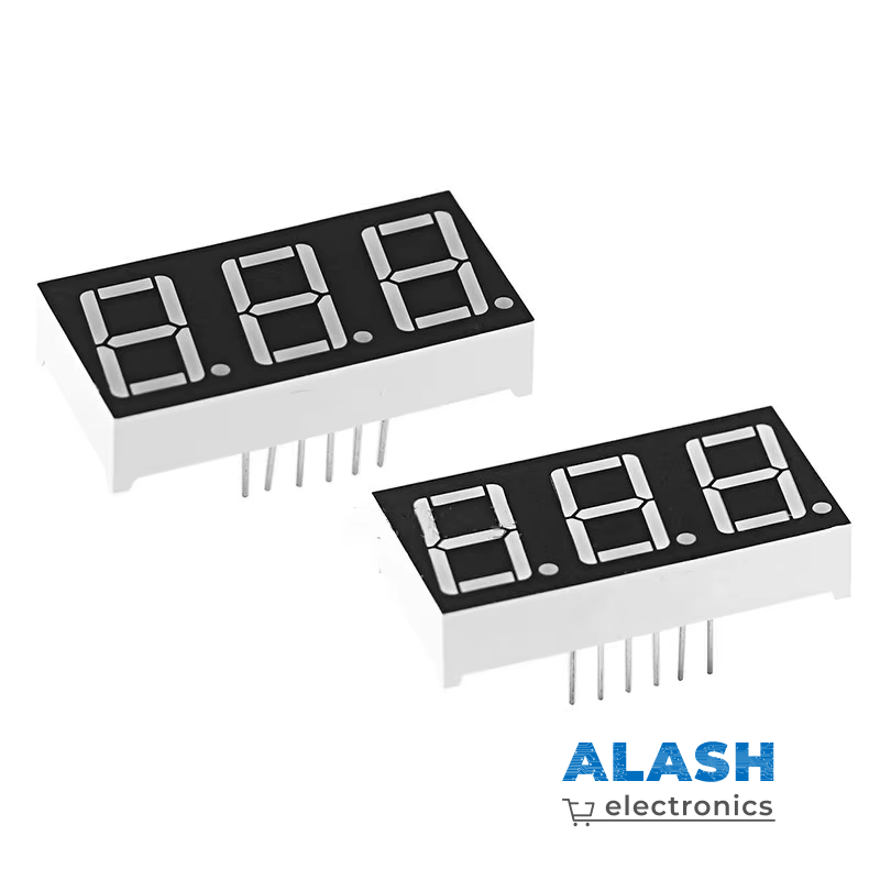 7-сегментный LED индикатор (0.36″, Красный, Общий анод) 3631BS