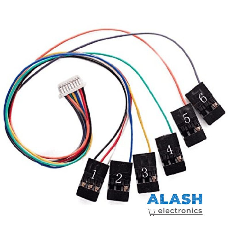 8-контактный кабель приёмника контроллер полёта CC3D