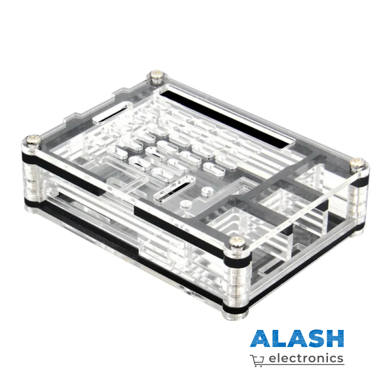 9-слойный акриловый корпус для Raspberry Pi 5 Active Cooler