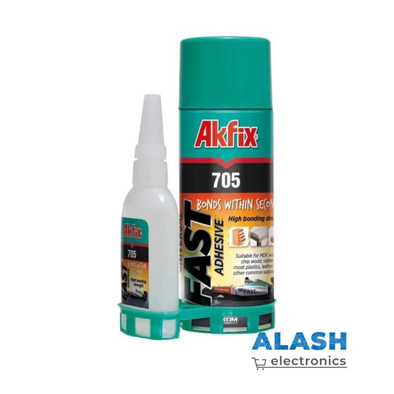 Akfix 705 двухкомпонентный клей 400мл +100гр