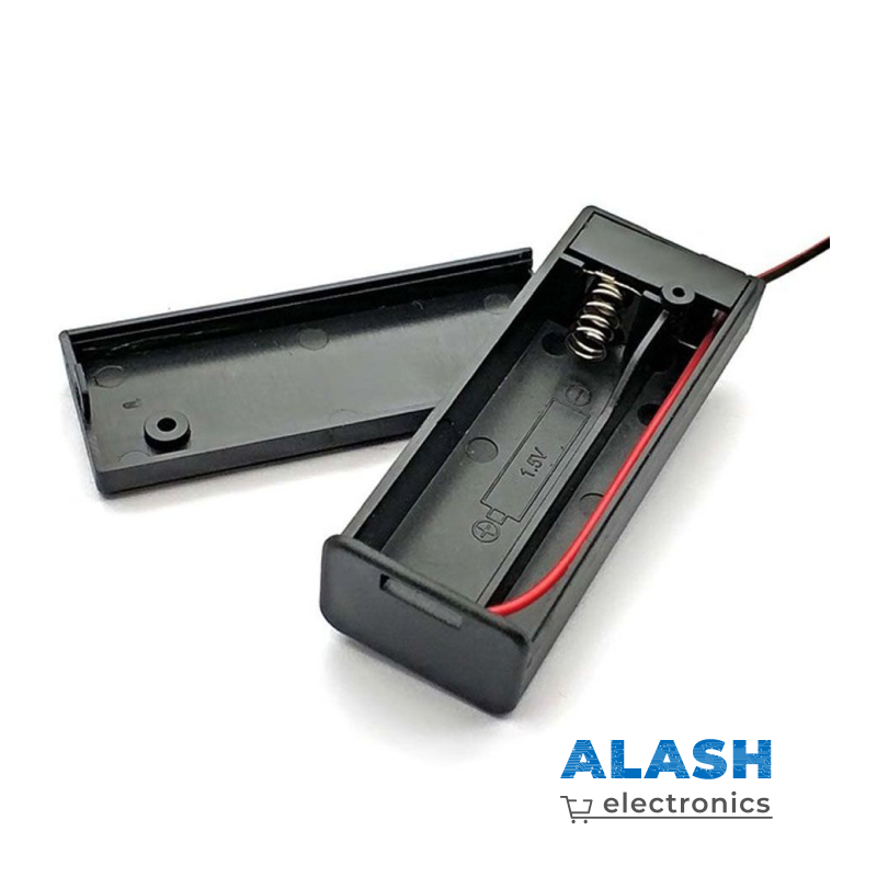 Батарейный отсек 1xAA с крышкой и выключателем