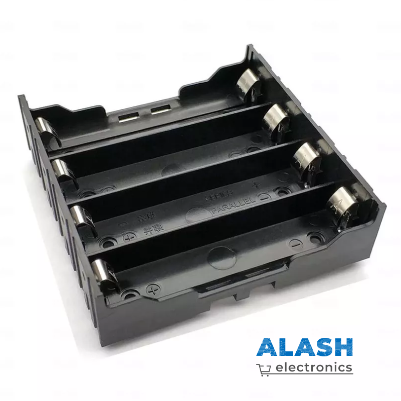 Батарейный отсек 4×18650 (параллельное соединение)