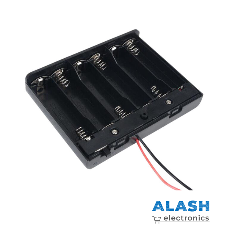 Батарейный отсек 6xAA с крышкой и выключателем