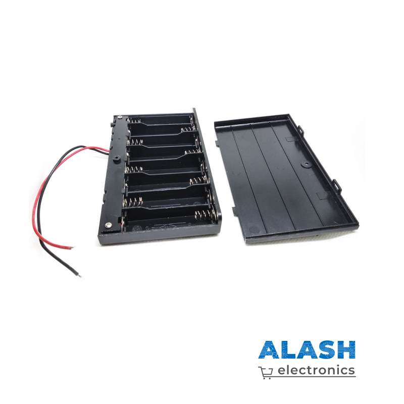 Батарейный отсек 8xAA с крышкой и выключателем