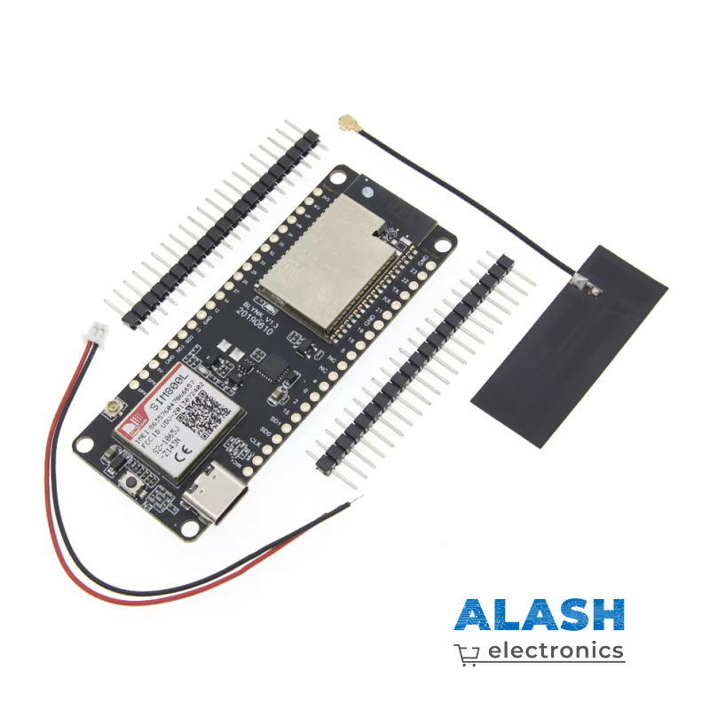 Беспроводной модуль TTGO T-Call PMU ESP32 с SIM-антенной и SIM-картой SIM800L