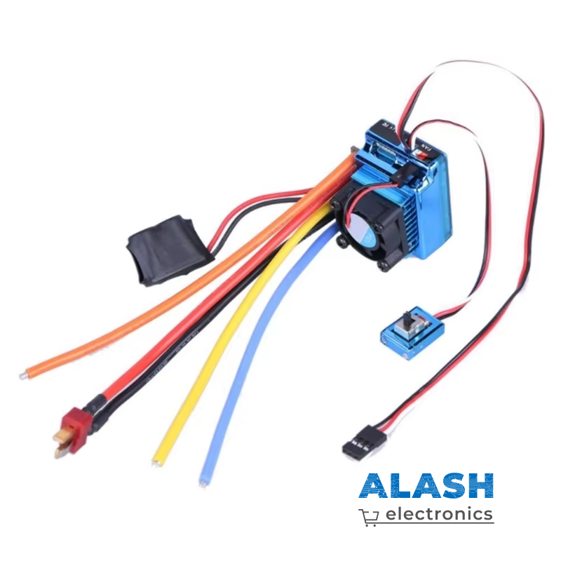 Бесщеточный регулятор скорости с датчиком для 1/8 1/10 RC 120А