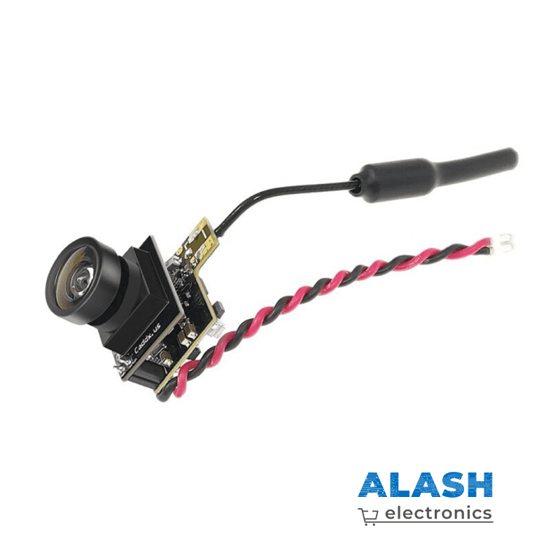 Caddx Beetle V1 5.8Ghz 48CH 25mW CMOS 800TVL 170 градусов 4:3 Mini FPV камера AIO LED Light - NTSC