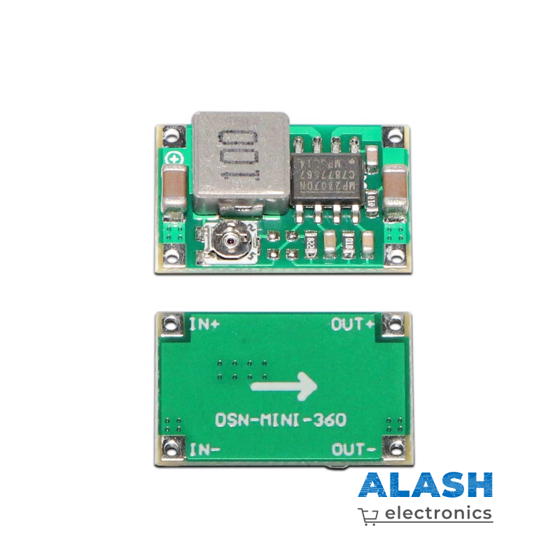 MH Mini 360 DC-DC понижающий блок 4,75-23В на 1-17В, 1,8А mh-mini-360 mini-360