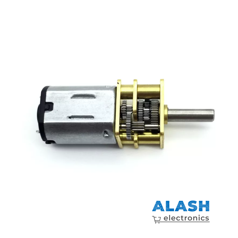 Двигатель с редуктором JGA12-N20 (12 В, 150 обр/мин), с колесом