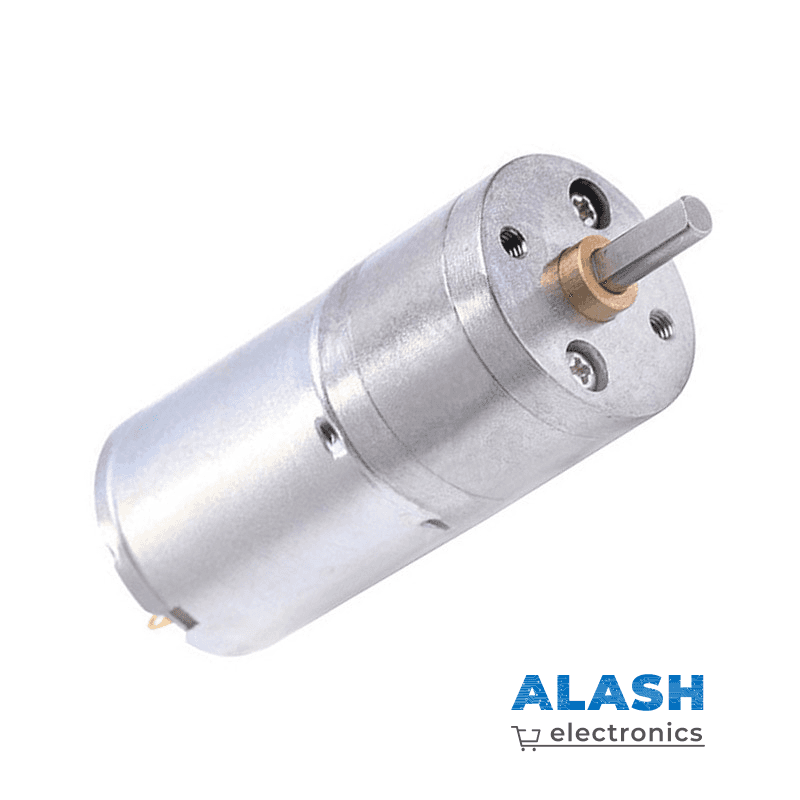 Электродвигатель с редуктором JGA25-370 6V-77RPM