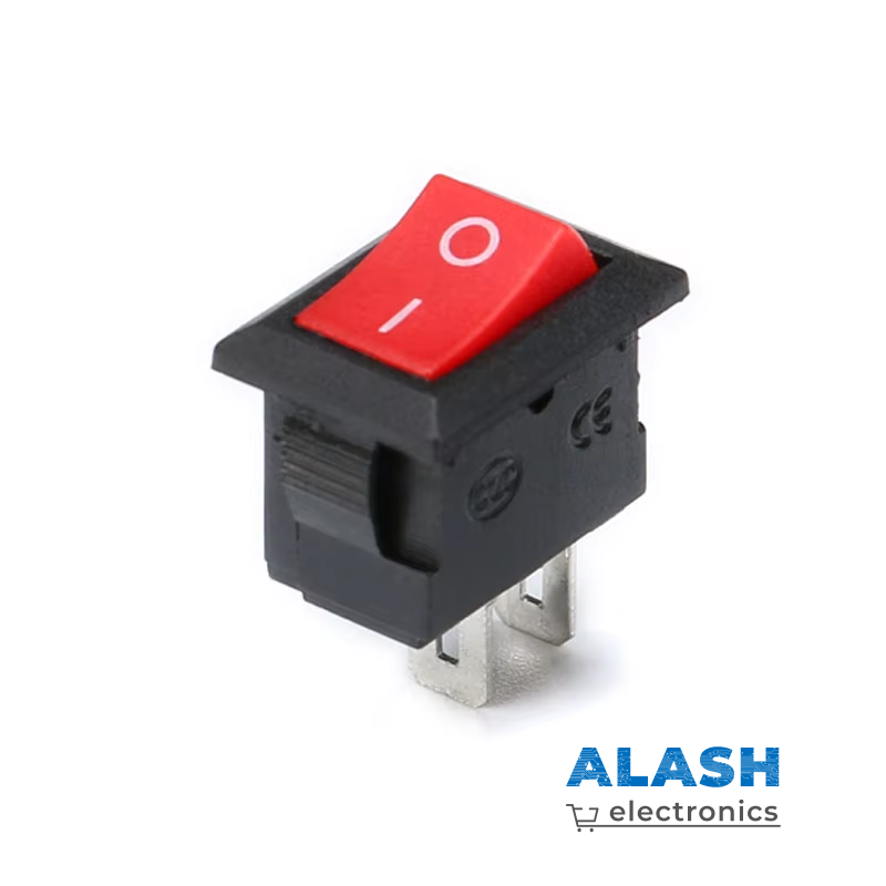 Клавишный переключатель KCD11-101, 10×15 мм