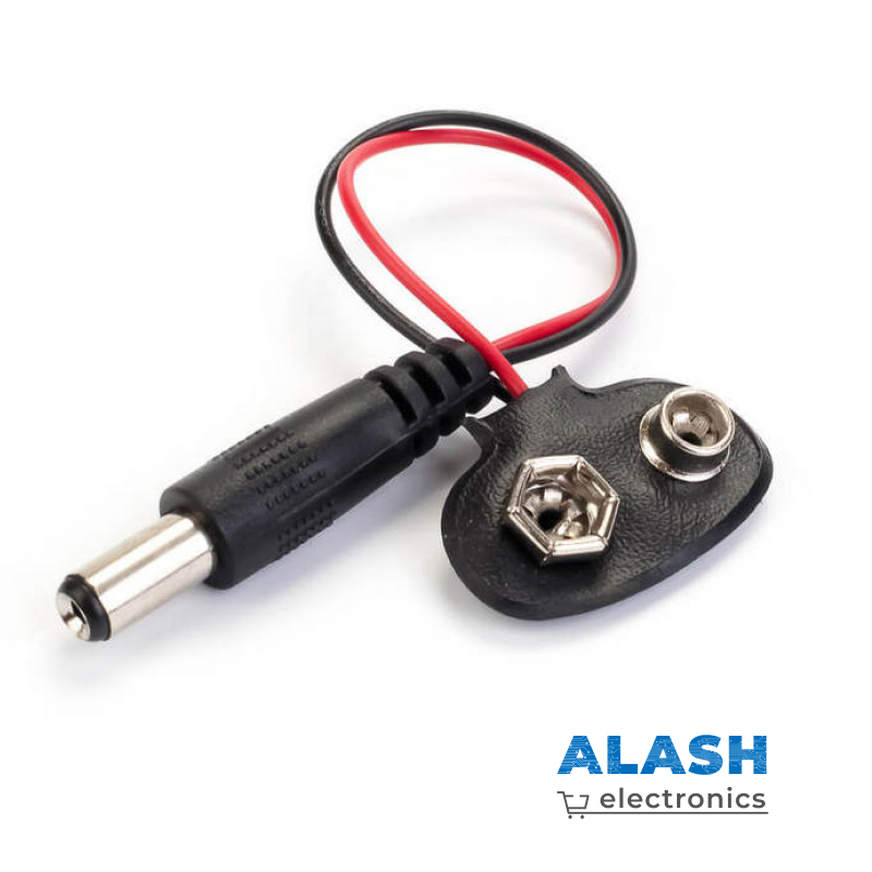 Клемма для 9 В батареи (Кроны) с штекером