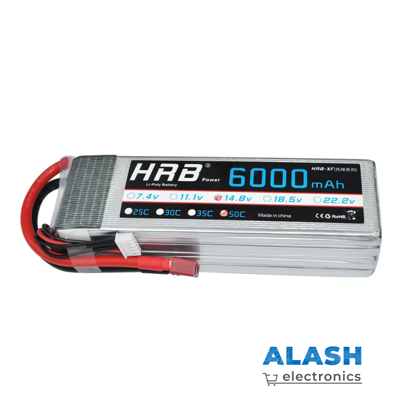 Li-Po Аккумулятор , 14.8В, 6000мАч, 50C, T-plug LiPo