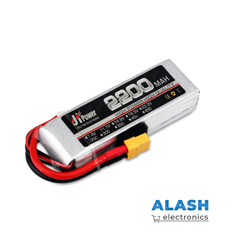 LI-PO аккумулятор 7.4v 2200mah 35c