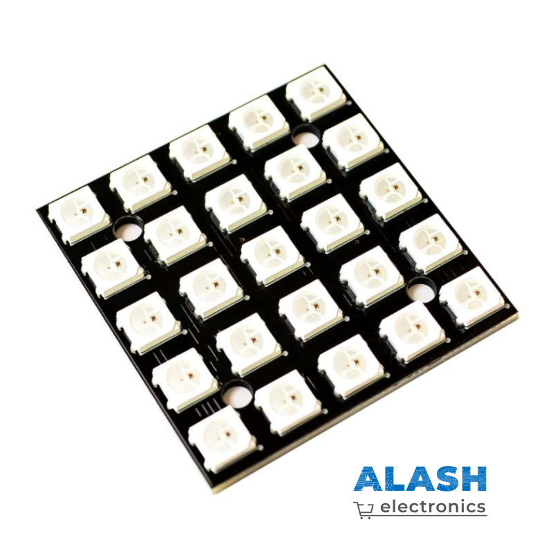 Матрица из 16 RGB Светодиодов WS2812 (4x4)