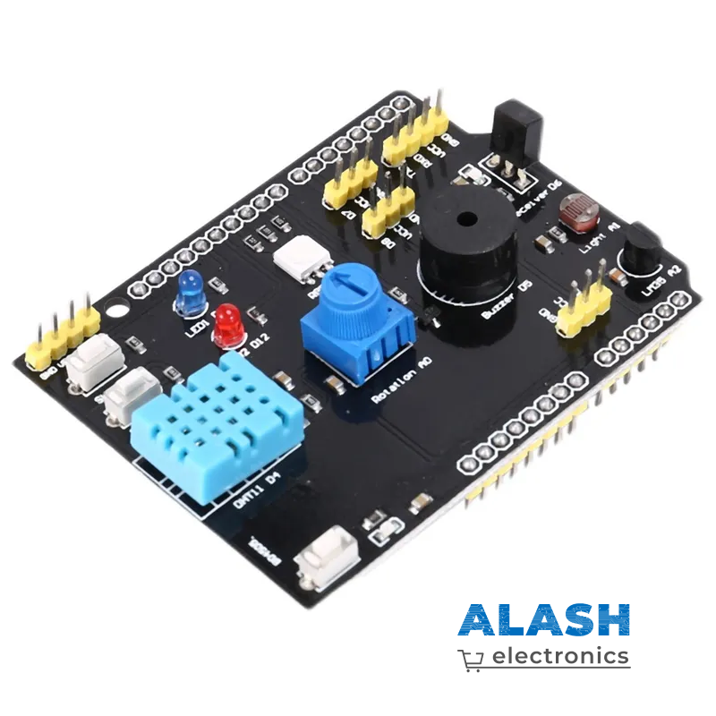 Многофункциональная плата расширения Multi-shield для Arduino Uno