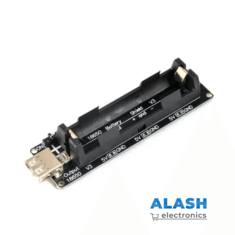 Модуль зарядки Li-ion аккумулятора 18650 с функцией питания: вход 5В 3А (Micro-USB), выход 5В 3А / 3В 1А (USB тип A)