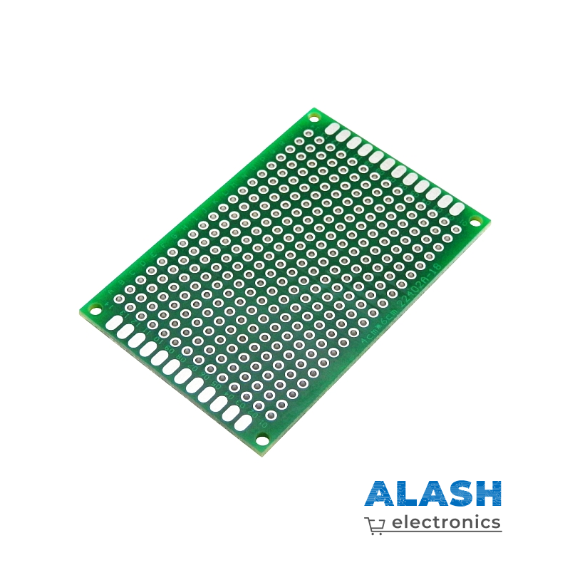 Монтажная плата двухсторонняя (4×6 см)