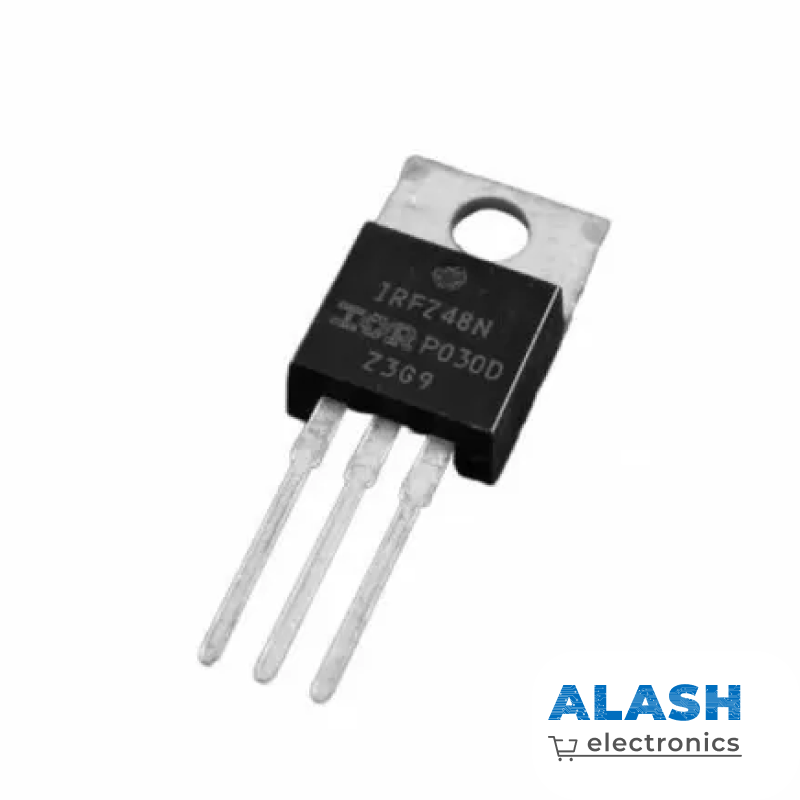 Мощный MOSFET транзистор IRFZ48N N-канальный, 55V 64A, TO-220 — для Arduino, PWM, нагрузок, драйверов и блоков питания