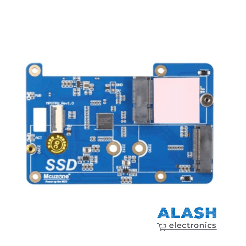 MPSTPU,Raspberry Pi 5 PCIE на TPU и твердотельный накопитель, AI для RPi5, поддержка Google coral Edge TPU