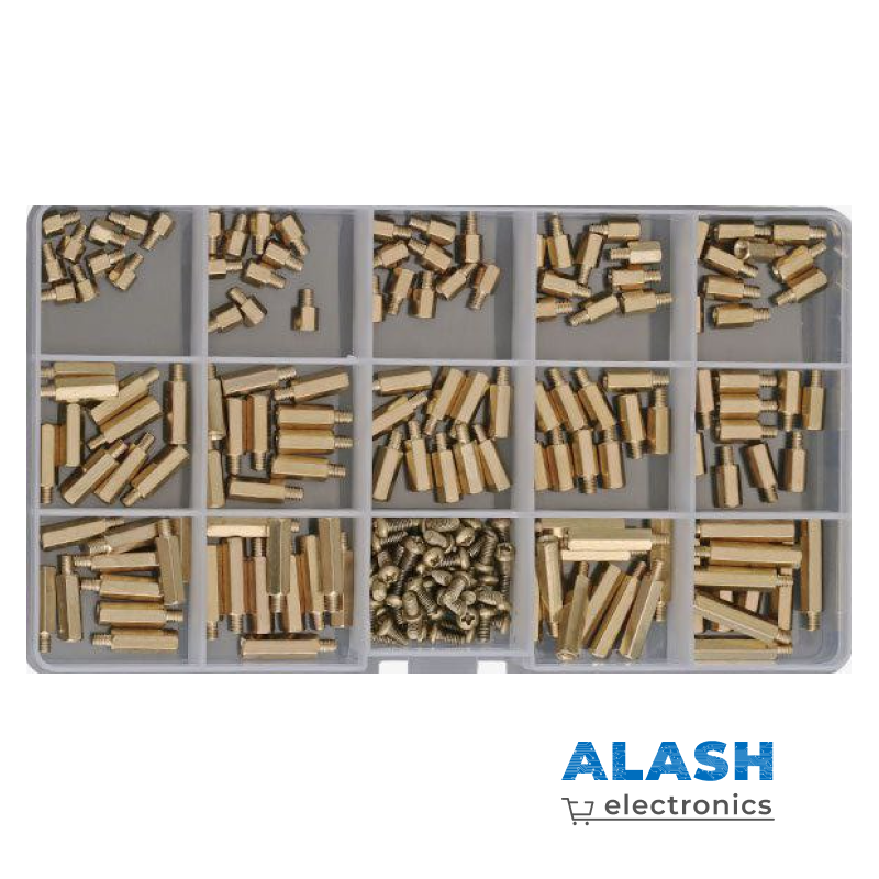 Набор латунных стоек M3 (папа-мама 190 шт )