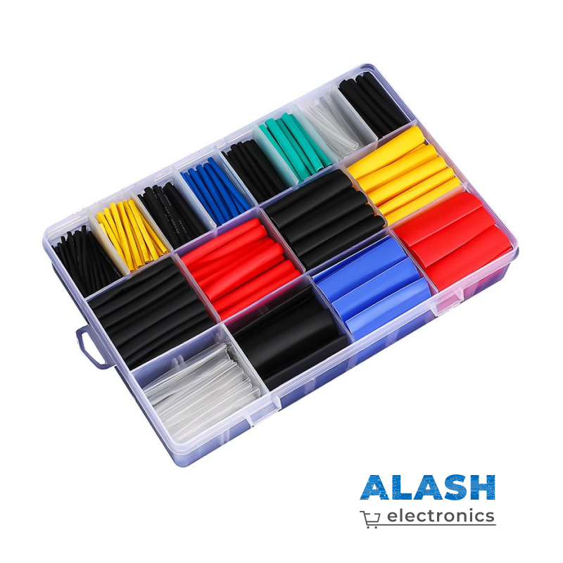 Набор огнестойких термоусадочных трубок (580 шт)