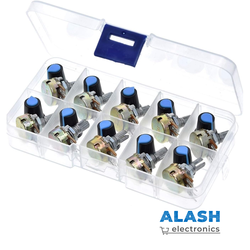 Набор потенциометров с ручками WH148