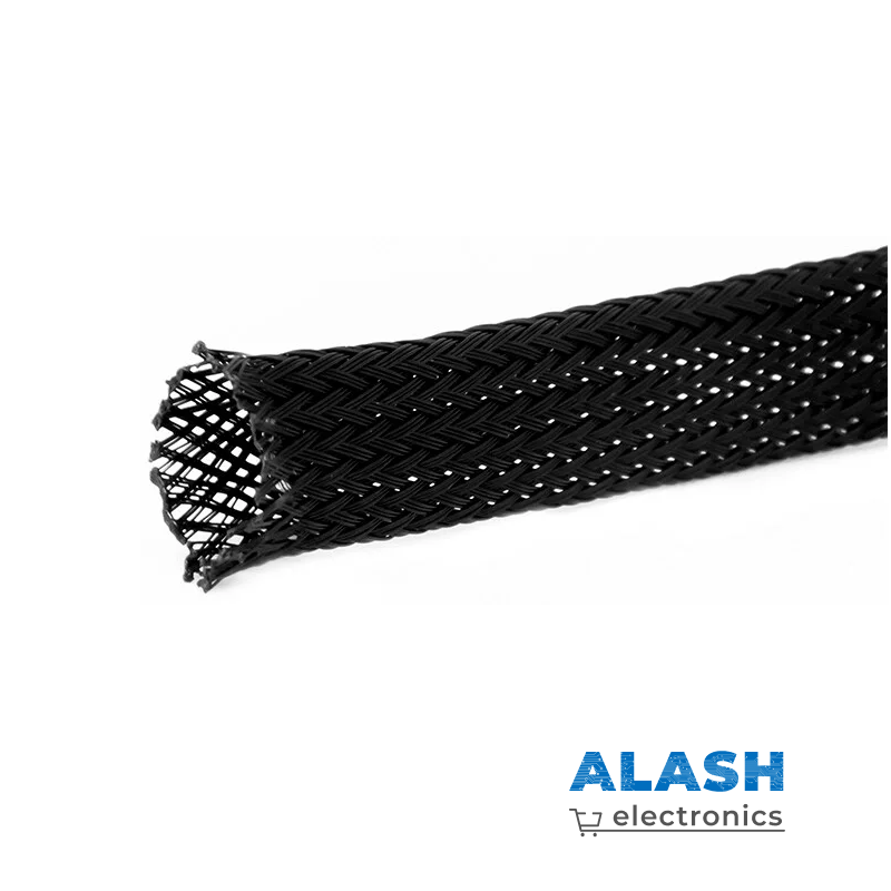 Нейлоновая оплётка 1 метр (D-4мм, черная)