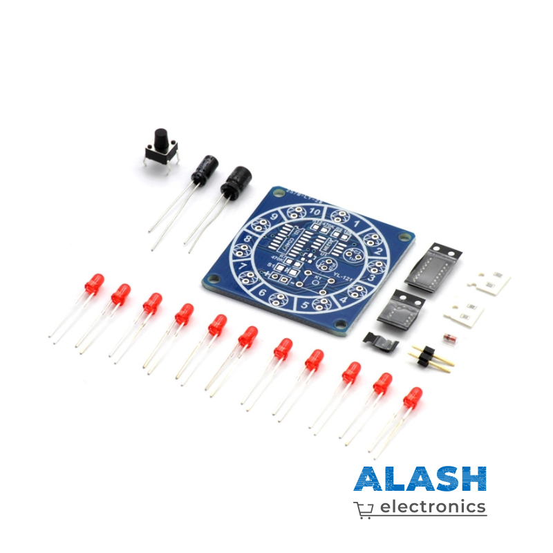 Радиоконструктор: Бегающие по кругу огни