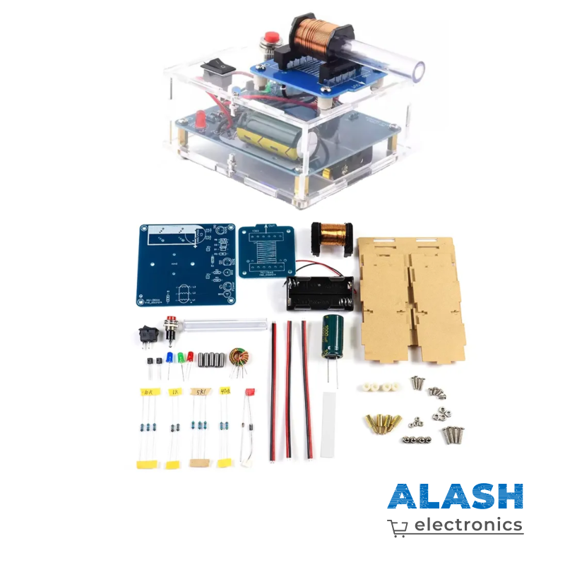 Радиоконструктор «Электромагнитная пушка Гаусса» — обучающий набор для сборки импульсного ускорителя