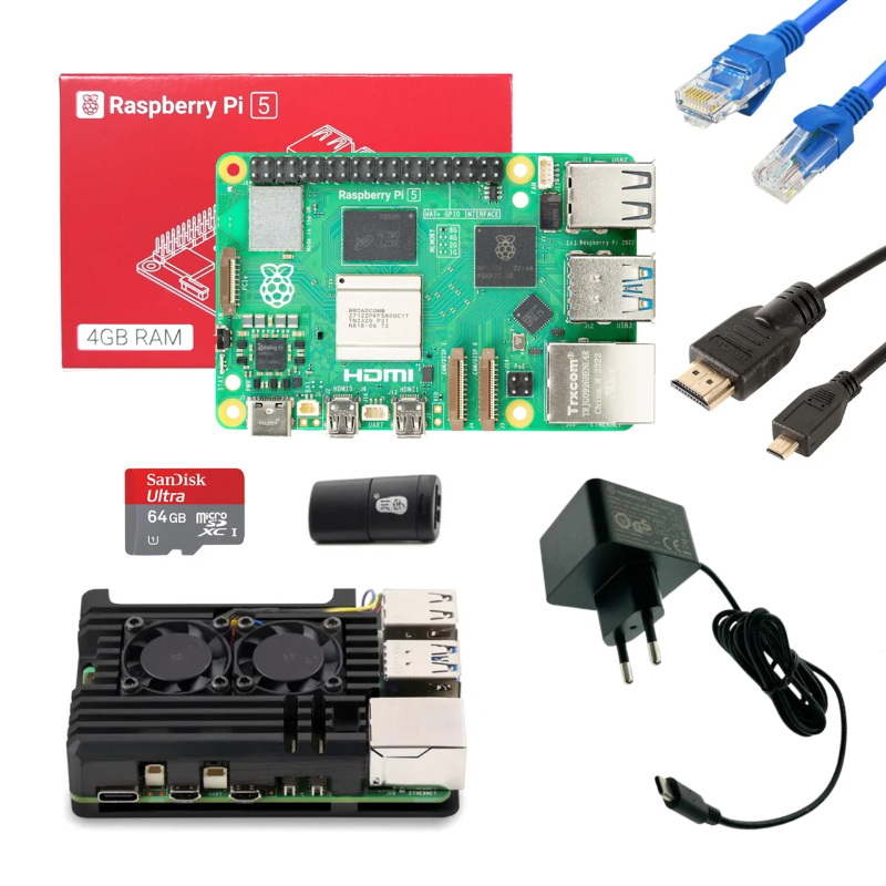 Raspberry Pi 5 Model B (4 ГБ) Starter Kit